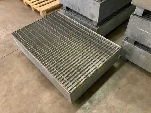 Kruizinga WM-2/200 Verzinkte Tropfschale (2x)