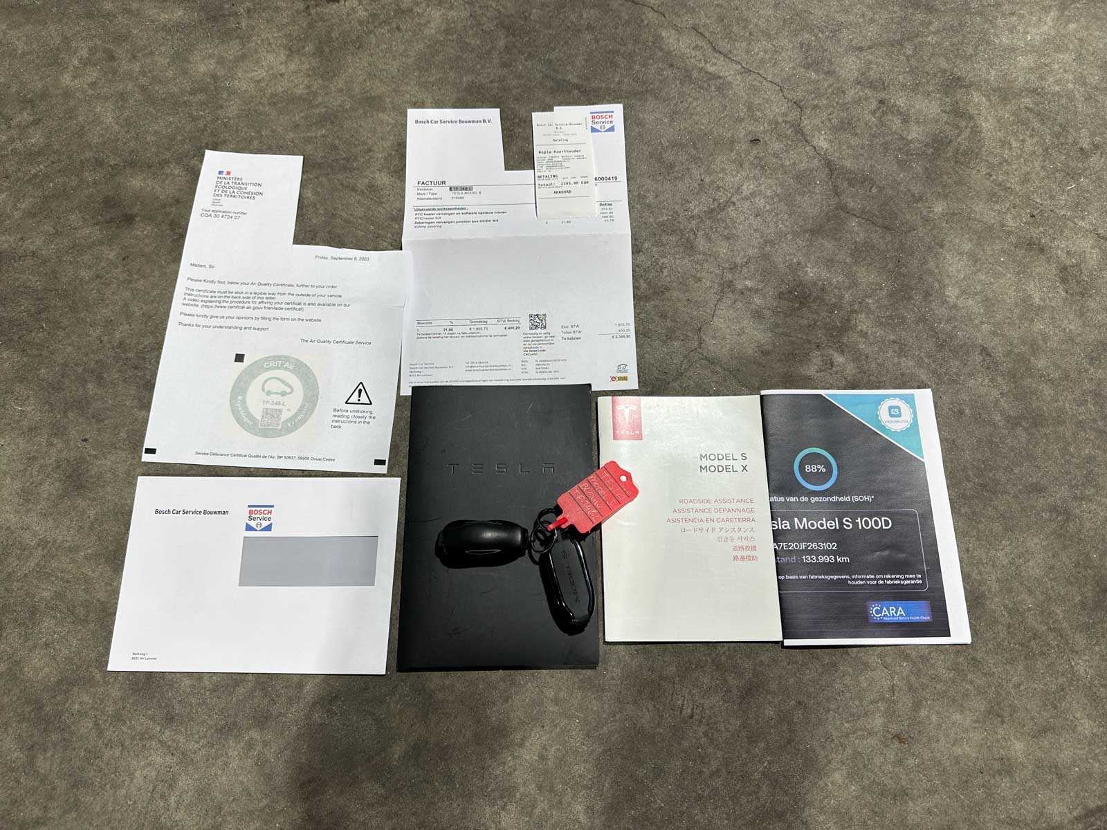 Tesla Model S 100D 417pk 2018 (Origineel-NL), TP-348-L