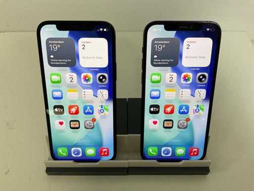 Apple iPhone 12 - 64GB - Nero (2x)