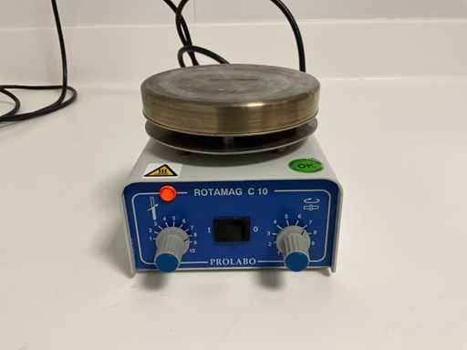 PROLABO ROTAMAG C10 Beheizter Magnetrührer