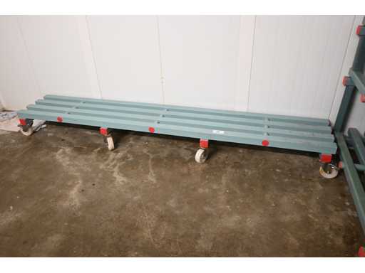 Étagère mobile en plastique Rea