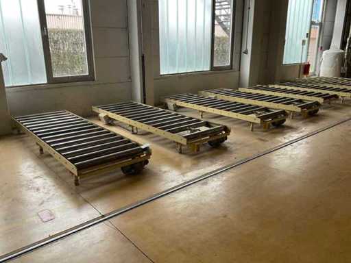 Rollenbahn, elektrisch angetrieben (4x)