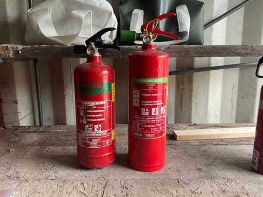 Foam 2 liter Fire extinguisher (2x)