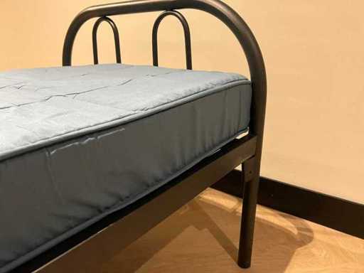 Matreza Memory Foam DeLuxe Grau B80 x L200cm Matratze (2x)