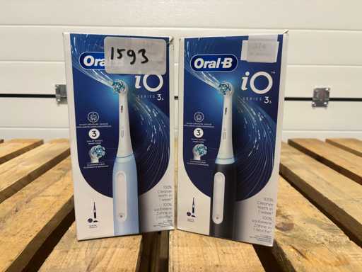 Oral-b – Braun – Zahnbürste – Mundpflege (2x)
