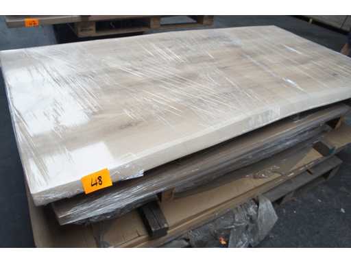 1x Efect trunchi de copac din stejar masiv 2m