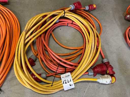 Cavo di alimentazione 32A (4x)