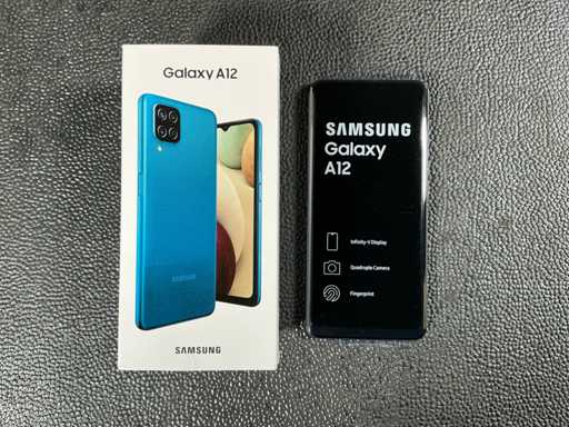 Téléphone mobile Samsung SM-A127F/DS Galaxy A12