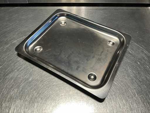 GN 1/2 - Stainless steel gastronorm display tray (20x)