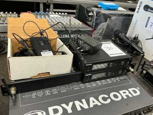 Shure SLX4 Draadloze headset (2x)