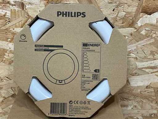 Philips MASTER TL E Super 80 22W - 840 Koel Wit | 21.5cm (11x)