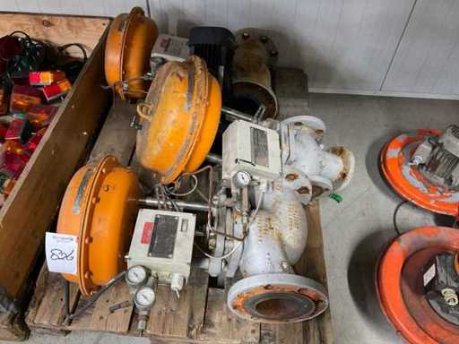 Pneumatique électrique Honeywell. Valve (3x)