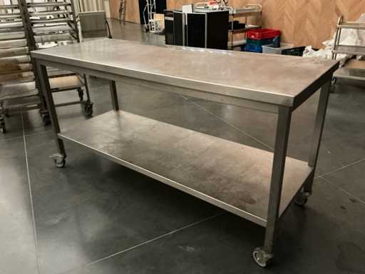 Inox werktafel