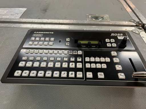 BLACK SOLO CBF-109 Main Frame inclusief CB9 1ME Bedieningspaneel - ROSS CARBONITE - Videomixer