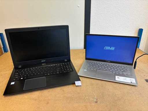 Overige voorraad van de laptop 2x