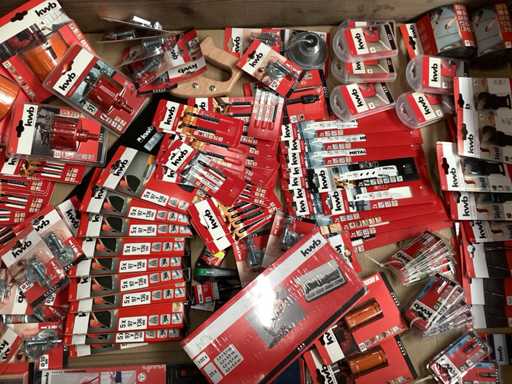 KWB mix kavel gereedschappen en accessoires (138x)