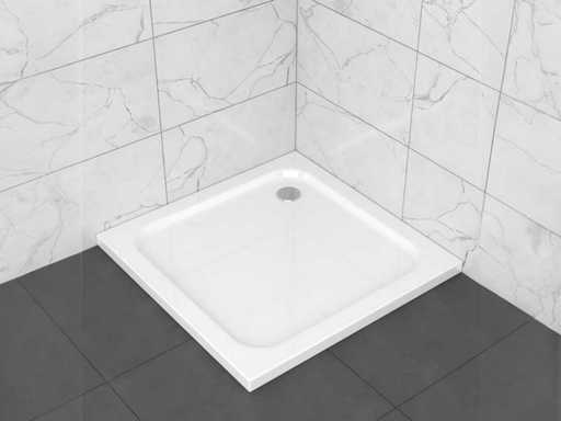 Lanesto - Liscio Bianco - Shower tray 90 x 90 cm