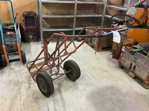 Auto con fiaschette a gas