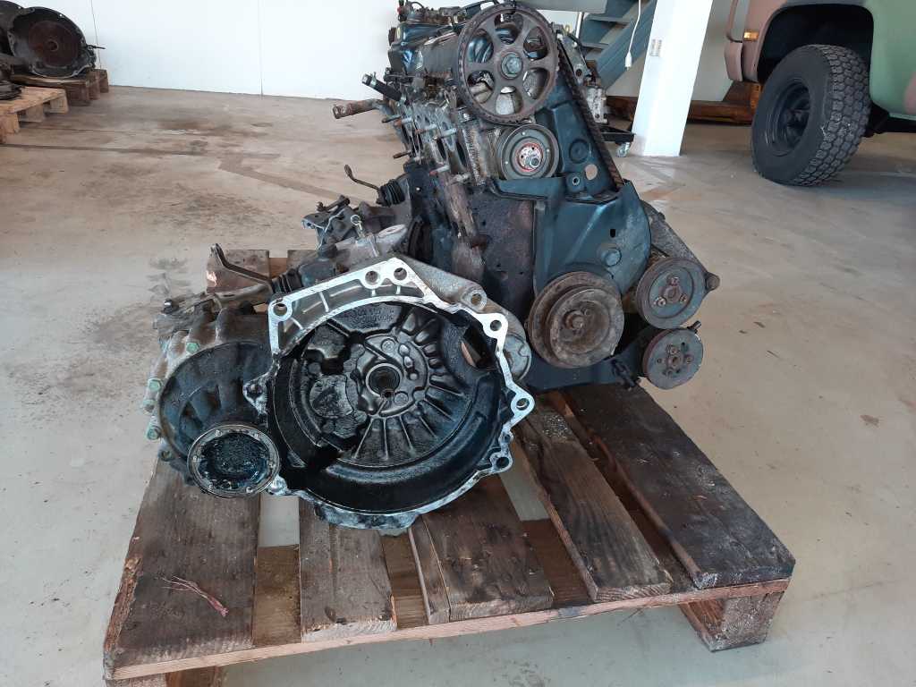Volkswagen Engine with gearbox