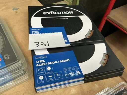 Metal saw blades (4x)