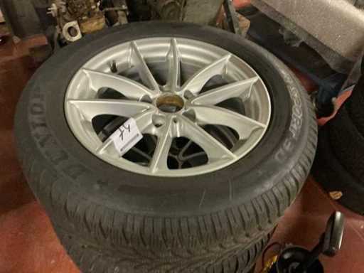 Velg met winterband (4x)