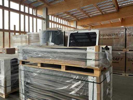 Collecteurs solaires thermiques (3x)