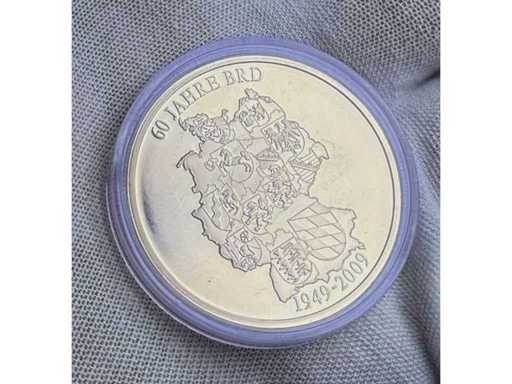 60 Jahre BRD 1949–2009 – Sammler-Gedenkmedaille Bundesrepublik Deutschland