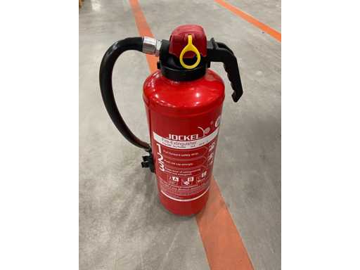 Estintore (15x), con staffa Polvere ABC, 6KG, PEP6GA