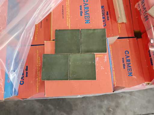 Piastrelle da parete verde Siviglia Siviglia Lucida 10x10 cm 42,24 m²