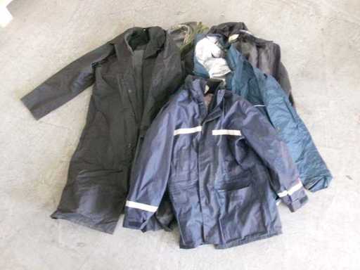 NL regenjas, jasmix, gebruikt (R18) (8x)