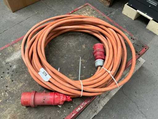 25M 32A Krachtstroom kabel