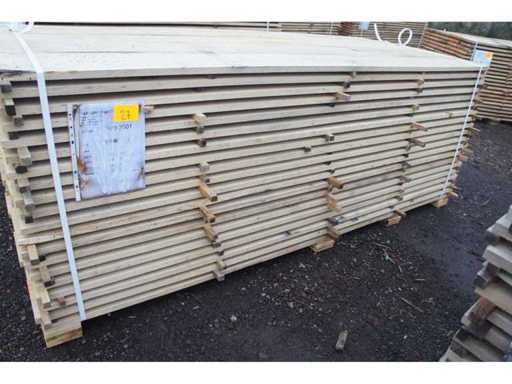 1,23 m³ Eiken planken 22mm