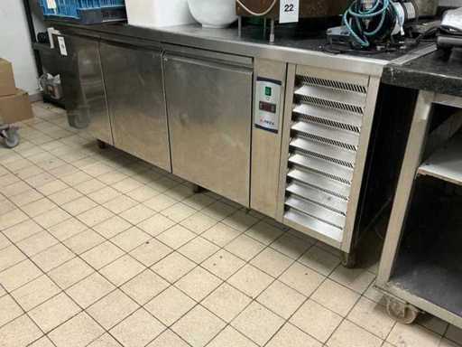 Arex Mobiele RVS koelwerkbank