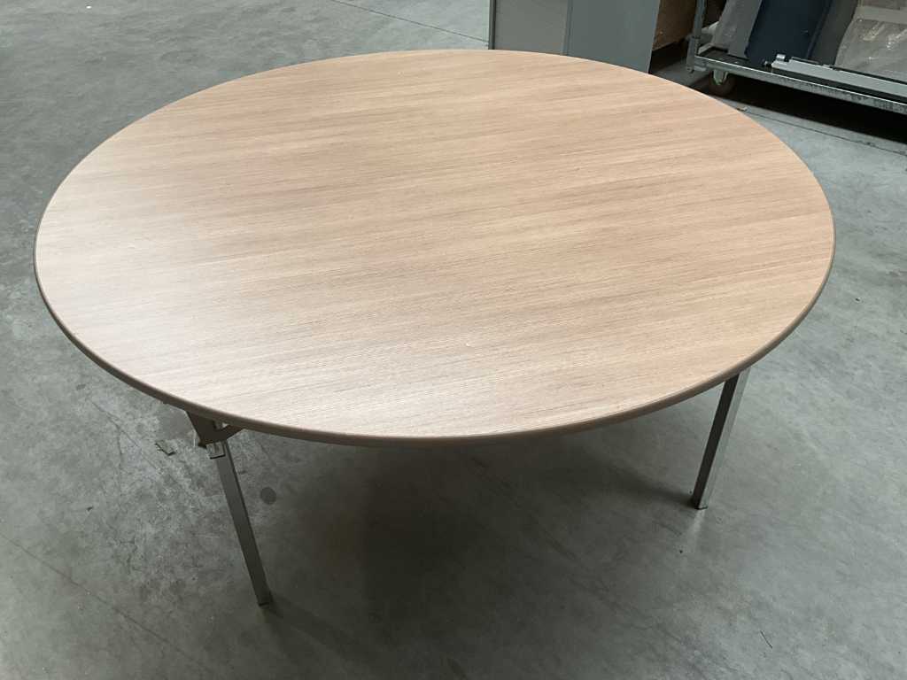 2x Table pliante ronde