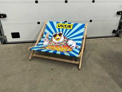 Chaises de plage Uiltje (2x)