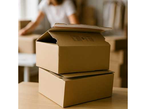 *MERCI NUOVE* Scatole, imballaggi, scatole di spedizione Packfix PF 50 per la logistica (1000 pezzi)