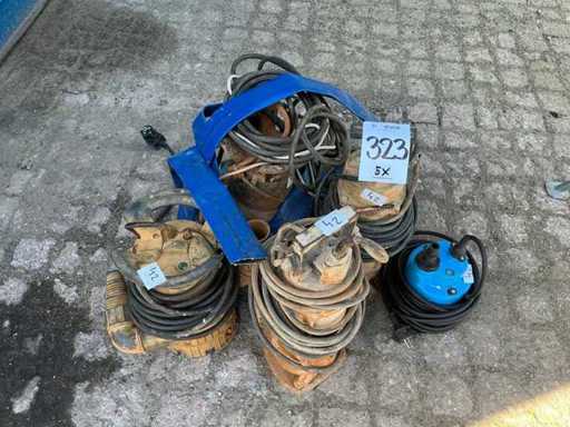 Pompe à eau sale (5x)