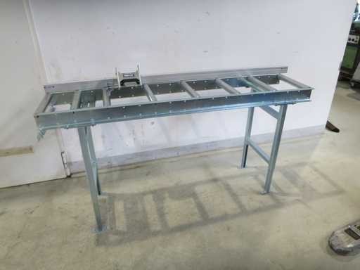 POSI-FLEX A 2000 Roller Conveyor with Stop