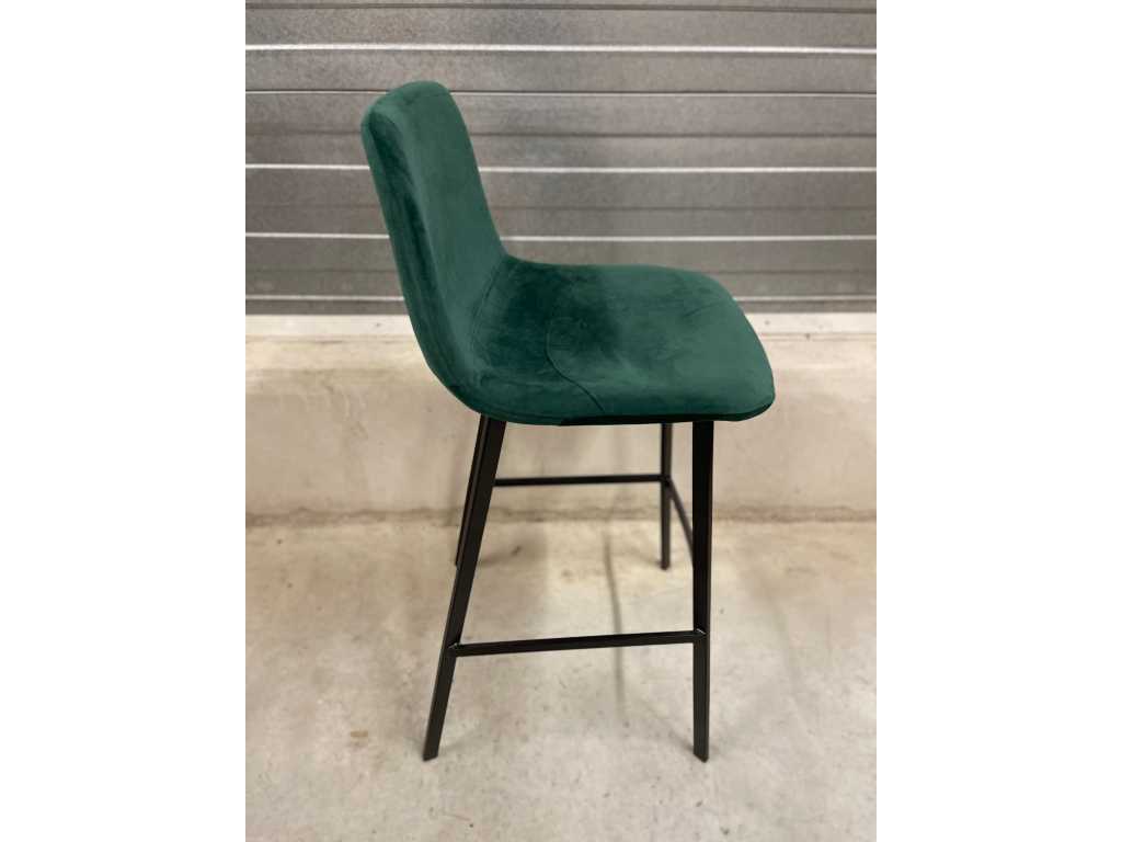 2 x Bar stool velvet 