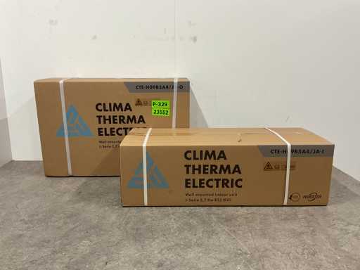 Climatiseur divisé 2,7 kW - wifi - 9 200 BTU - jusqu’à 25 m² (4x)