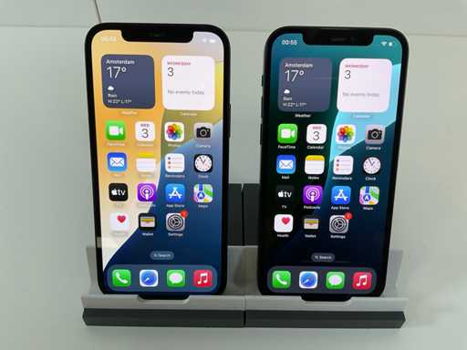 Apple iPhone 12 - 128 GB - Black (2x)