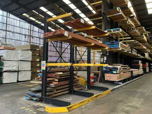 Enkelzijdige Draagarmstelling 3x9