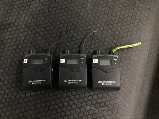 Sennheiser - EW300 IEM Receiver - Wireless Transmitter (3x)