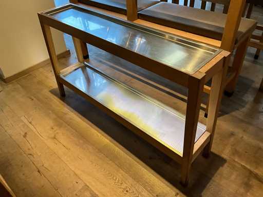 Cabins - Side table with LED lighting 