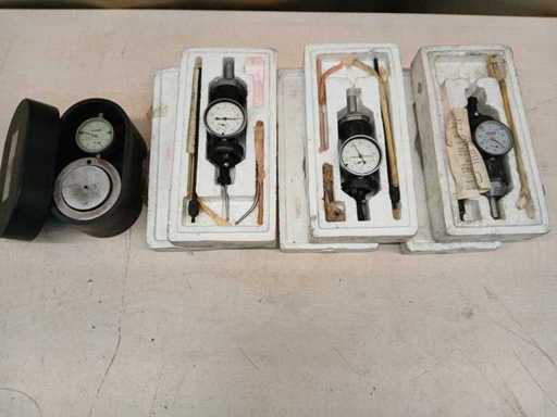4x Dial gauge