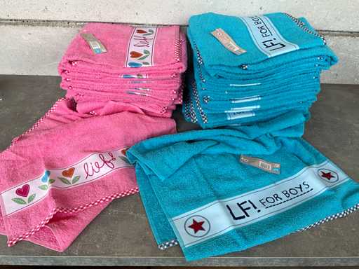 Lief! Baby/kinder badhanddoek (29x)