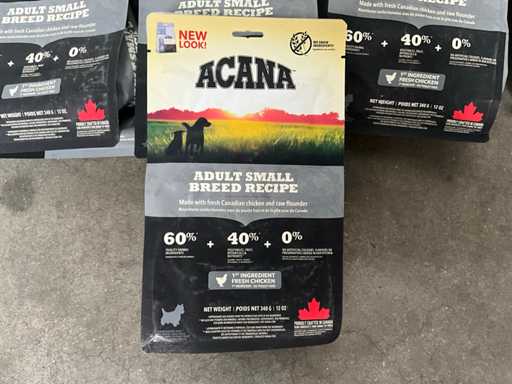 Acana adult small breed recipe hondenvoer (200x)