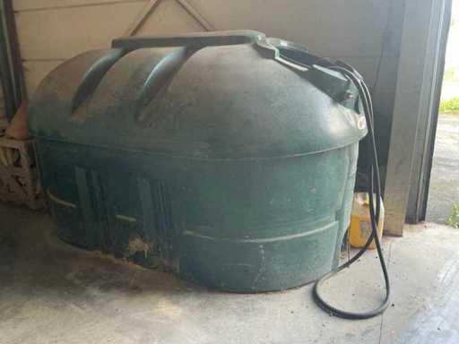 Balmoral HB 2500 mit Pumpe und K33 Gegenlagerbehälter Horizontaler Speichertank