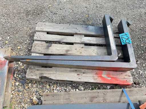 2022 1 Paar Bolzoni FEM3 Gabelstapler Gabeln 5.000kg
