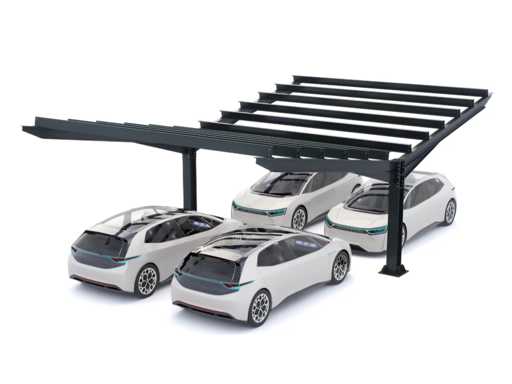 EMANUEL STEEL CONSTRUCTION Carport 4 plaatsen
